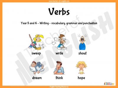 Verbs - Year 5 and 6
